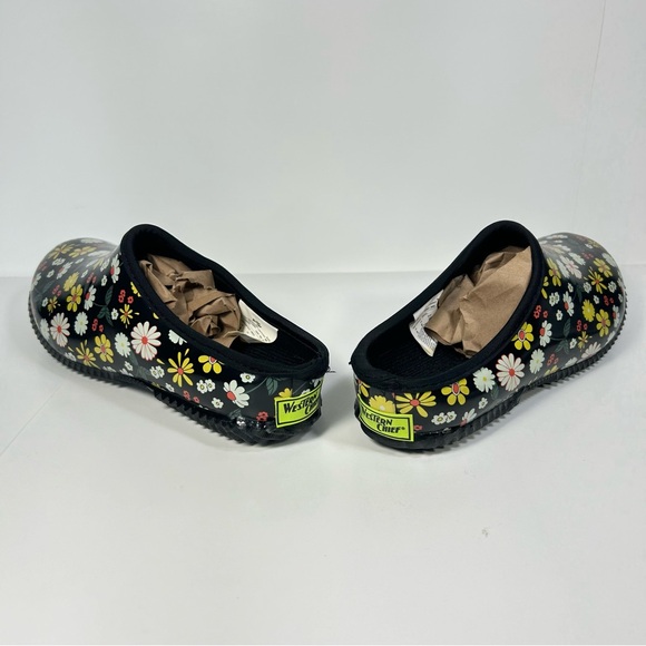 Western Chief Petal Party Garden Waterproof Floral Slip-On Clogs Shoes Women’s 8 - Picture 11 of 14